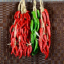 1x Bunch Artificial Simulations Vegetables Foam Hanging String Hotel Restaurant Home Garden Wedding Party Decoration simulations