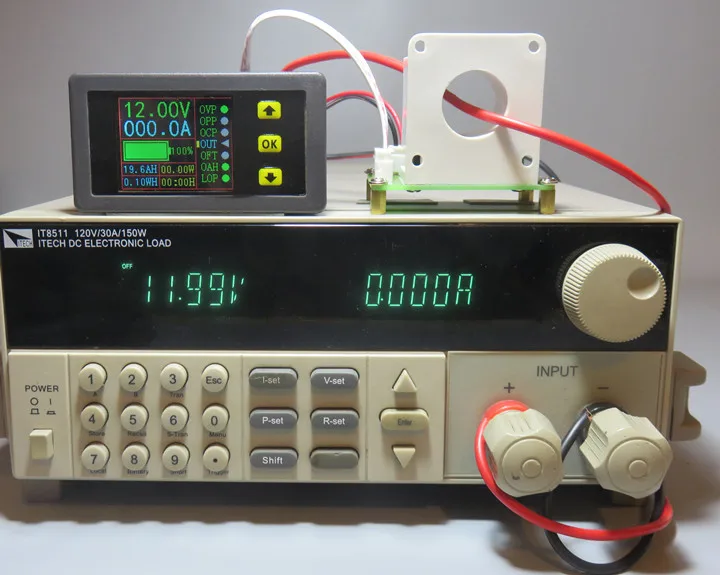 Vac9010h Хольцер кулоновского/Цвет Liquid Crystal DC двусторонней Напряжение ток Ёмкость метра головы/Группа Связь