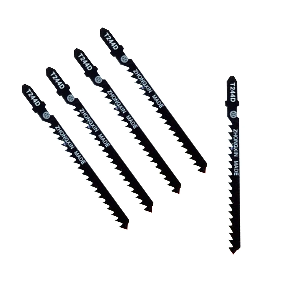 New High quality 5pcs Alloy Steel Jig Hacksaw Saw Blade Set Cutting