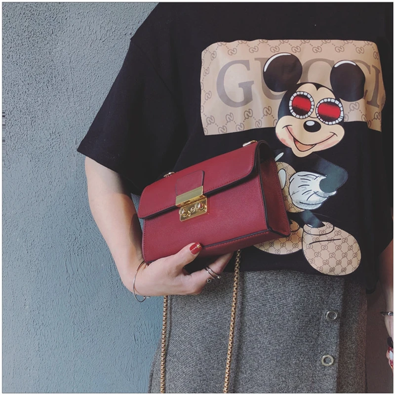 Elimetis Women Bag Shoulder Handbags 2018 Brand Leather Women Messenger Bags Luxury PU Square Women Shoulder Bags For Girls      (8)