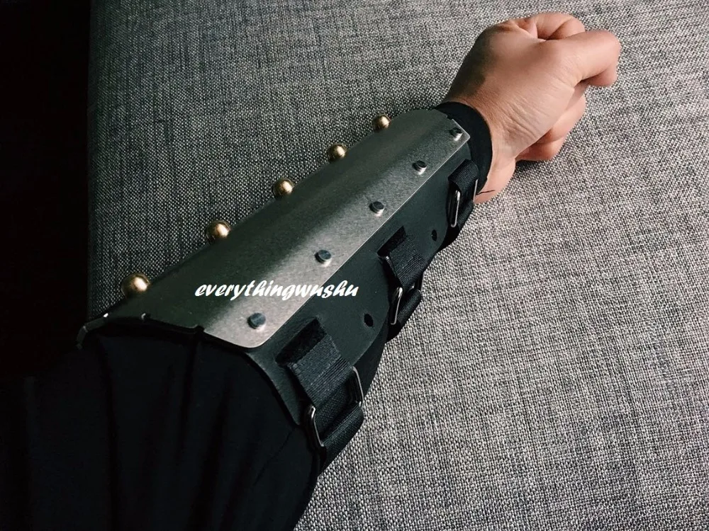 Нержавеющая сталь Armguard Уникальные Защитные стальные щитки для самозащиты, обернутые на руки и ноги