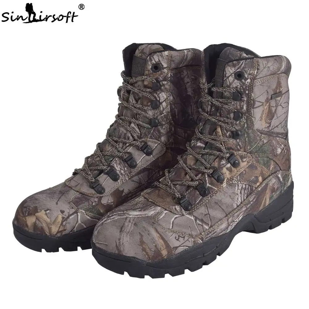 

SINAIRSOFT Tactical Military Men's Boots Army Combat Winter Waterproof breathable Sports Hiking Hunting Fishing ankle Shoes