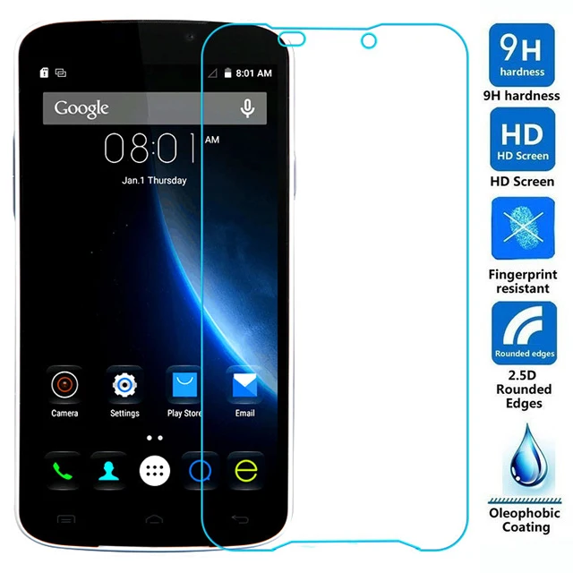Для Doogee X6 X6S закаленное стекло 9H Высококачественная защитная пленка