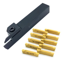 MGEHR2020 MGEHR1616-1.5-2-2.5-3mm Groove Arbor z MGMN 150 200 250 300 wkładki z węglika tokarka rowkowanie zestaw narzędzi tokarskich