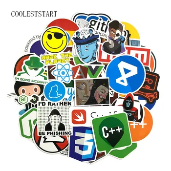 

123Pcs/Set Geek Graffiti Stickers Programming Hacker Java PSH For Luggage Motorcycle Laptop Refrigerator Toy Car