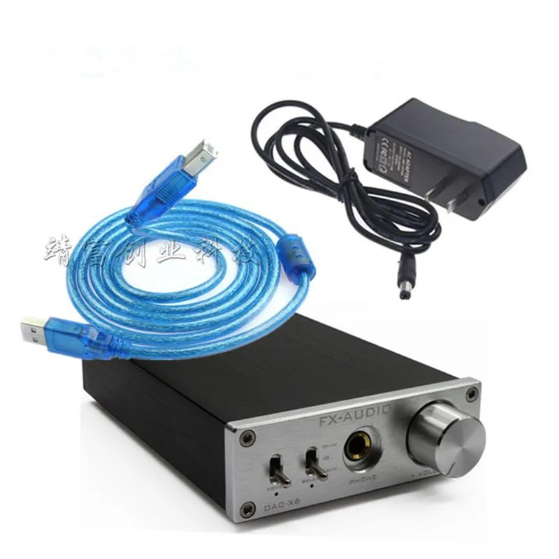 US $54.14 2019 FXAudio DACX6 HiFi 20 Digital Audio DAC Decoder Input USBOpticalCoaxial RCAHeadphone Output DC12V15A Power Adapter