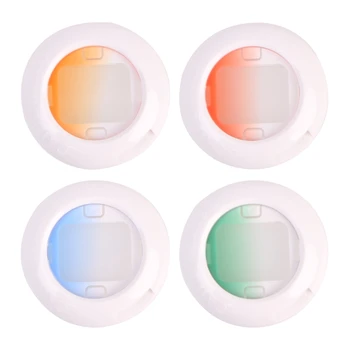 

4x Fashion cute Gradient Color Close Up Lens Filter Set For Fujifilm Instax Mini Film Camera