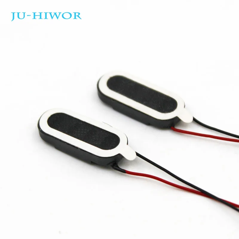 

20pcs Acoustic Speaker 2209 0922 Oval Tablet Phone MP3 Loudspeaker 1W 8R 22*9* 4MM With Wires