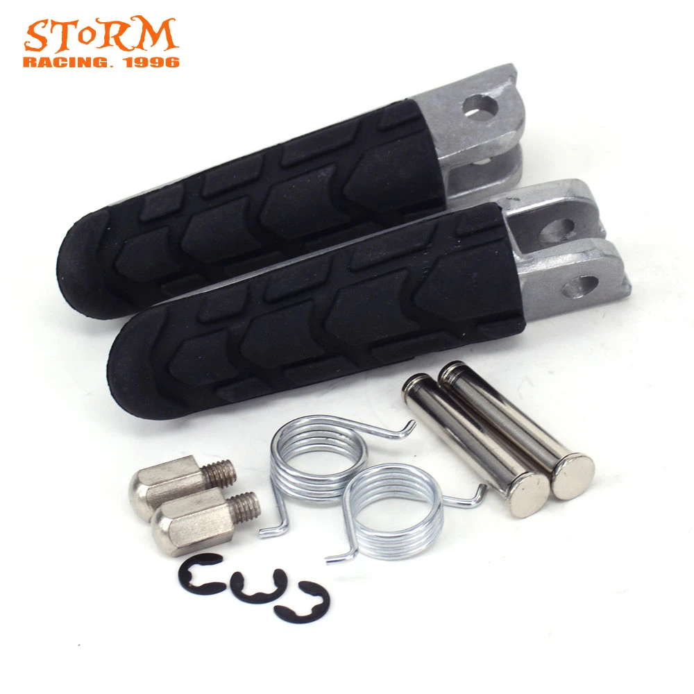 Foot Pegs Front For Honda CBR600 VTR250 CBR1000F CBR900RR VTR1000 RC51 CB1300