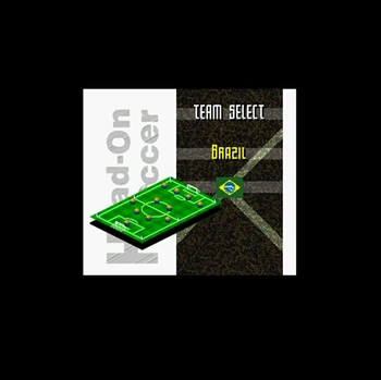 

Head-On Soccer NTSC Version 16 Bit 46 Pin Big Gray Game Card For USA Game Players
