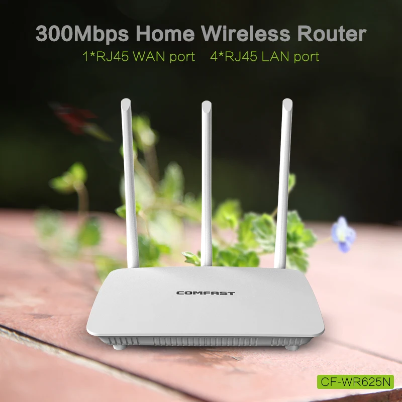  COMFAST CF-WR625N Wireless-N WIFI Router 2.4G 300Mbps 802.11 b/g/n wireless router 5*RJ45 ports router for home 