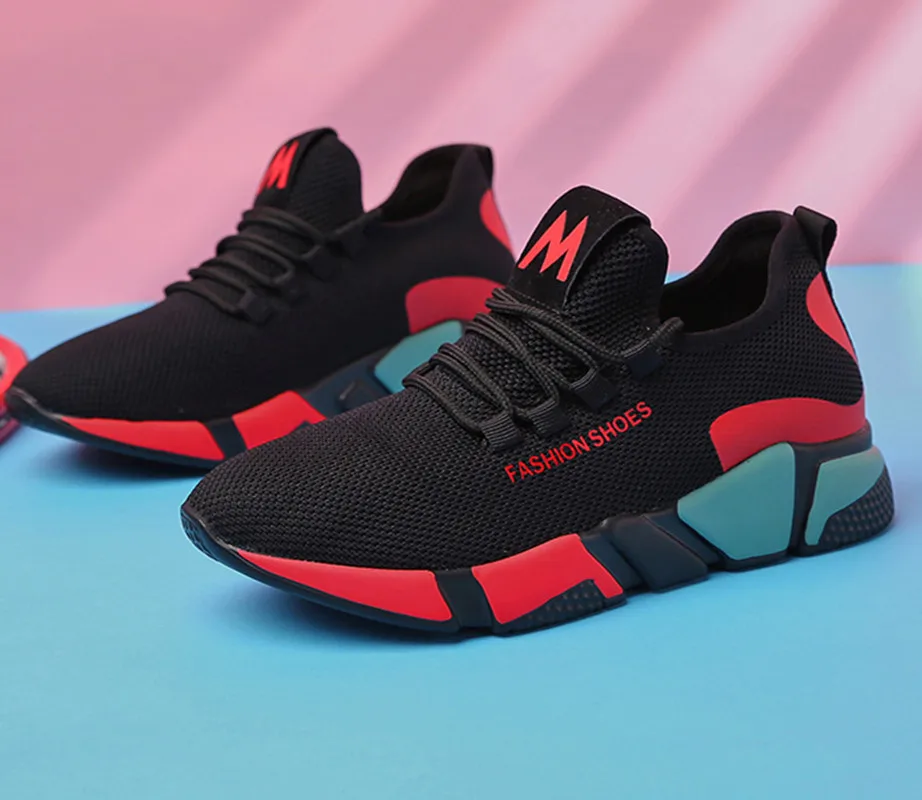 

2019 New summer Stylish Wild Woman Running Shoes Outdoor Lightweight sneakers Casual breathable student shoes