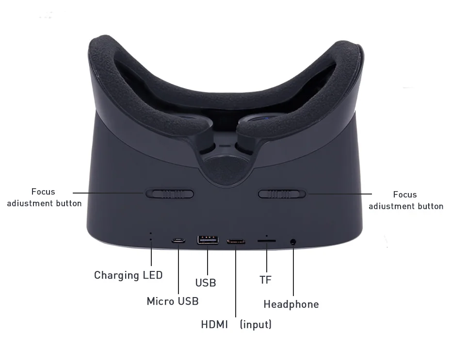 Virtual Reality Glasses Virtual Reality Refresh 75Hz Hd 2K Vr 3D Glasses Virtual Reality Glasses 3D For Xbox One Ps 4 Pc Gamers (12)