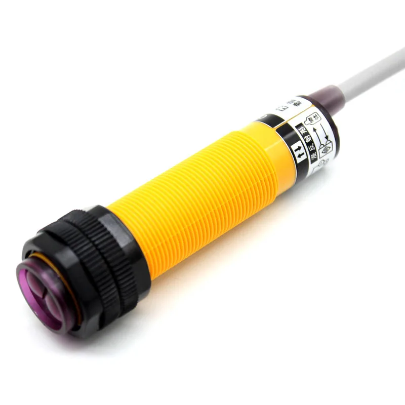 

Diffuse infrared photoelectric switch E3F-DS10Y1 Proximity sensor 220v AC M18 Detection 10cm