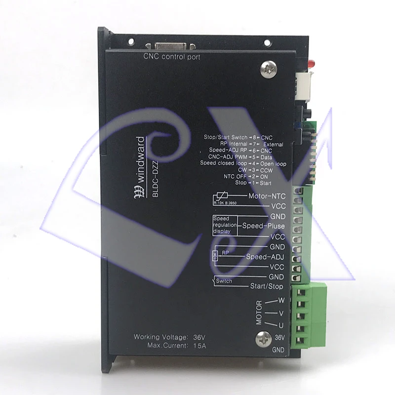 Бесщеточный шпиндель S4225 поддержка драйвера mach3 и Weihong DC24-36V управления картами 350W