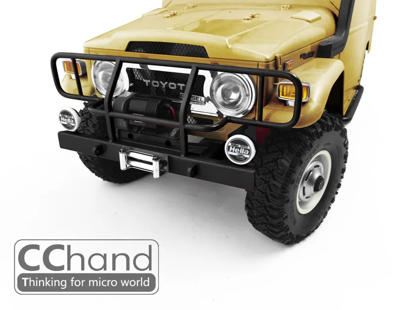 Cchand металлический бампер для RC4WD 1/10 gelande II Cruiser/FJ40 носорог радиоуправляемая Игрушечная машина