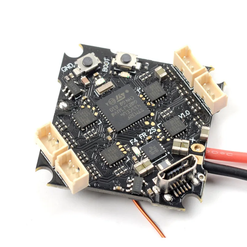 

Skystars F4 OSD 1-2S Flight Controller AIO 5A BL_ S ESC & Compatible Frsky Receiver for 65X 75X Racing Drone Quadcopter