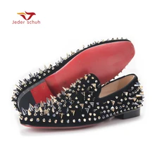 men loafers Top Quality Red Bottom Men Shoes Fashion Dandelion Spikes Men Loafers Rivets Casual Dress Shoes Men Flats Black цена men loafers Top Quality Red Bottom Men Shoes Fashion Dandelion Spikes Men Loafers Rivets Casual Dress Shoes Men Flats Black цены онлайн