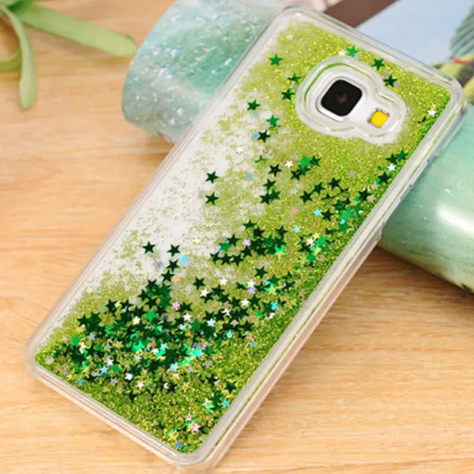 

For Samsung Galaxy S9 Plus case Dynamic Liquid Glitter Star Bling Quicksand Back Cover for Galaxy S5 S6 S7 edge S8 Hard PC Coque