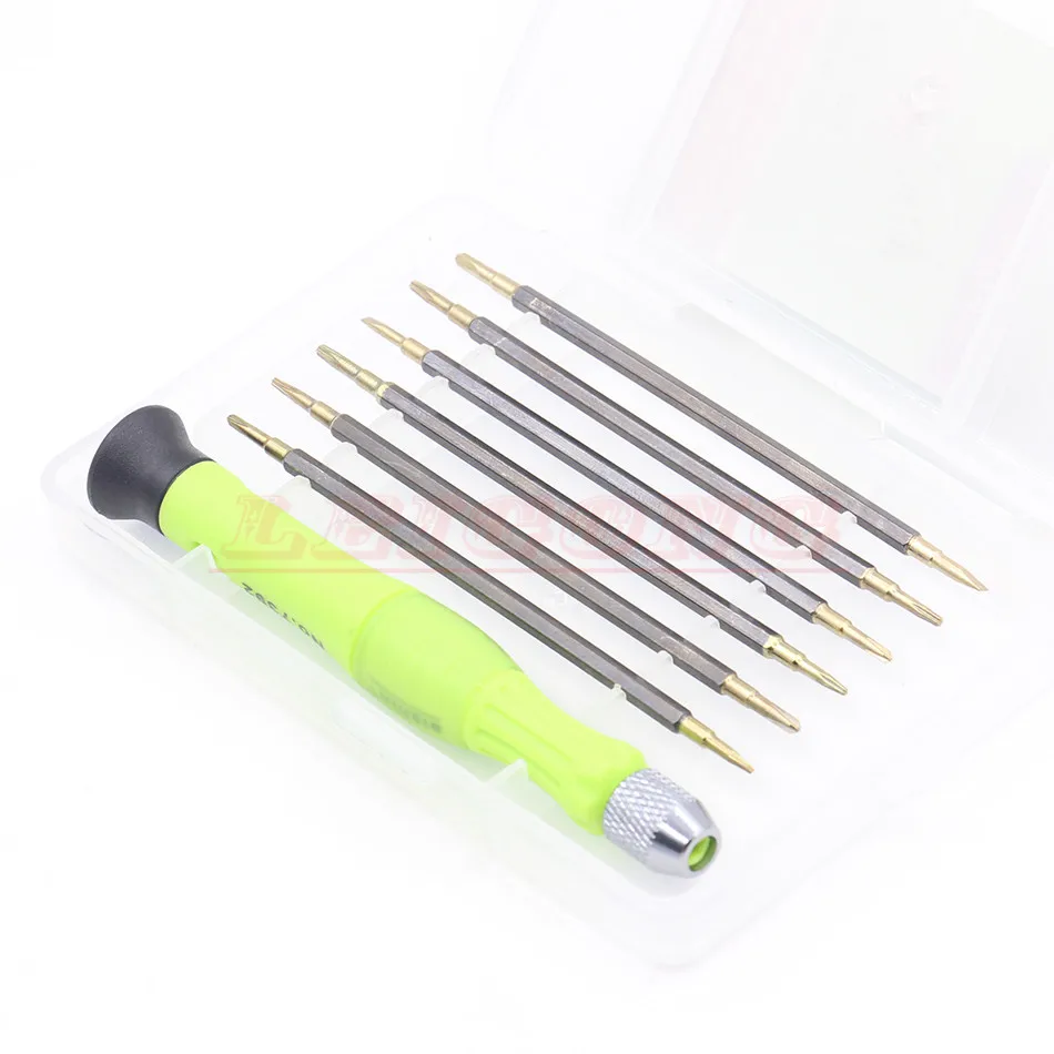 

RIESBA Screwdriver Handle With Double Head Screwdriver Bit Kit for iPhone Phone Macbook Air Pro Laptop PC Hand Repair Tool