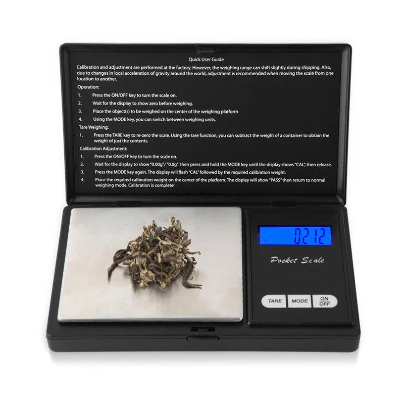 

Mini Precision Digital Scales 500G 0.1g Weight Balance for Gold Gram Coin Electronic gram scale backlight LCD