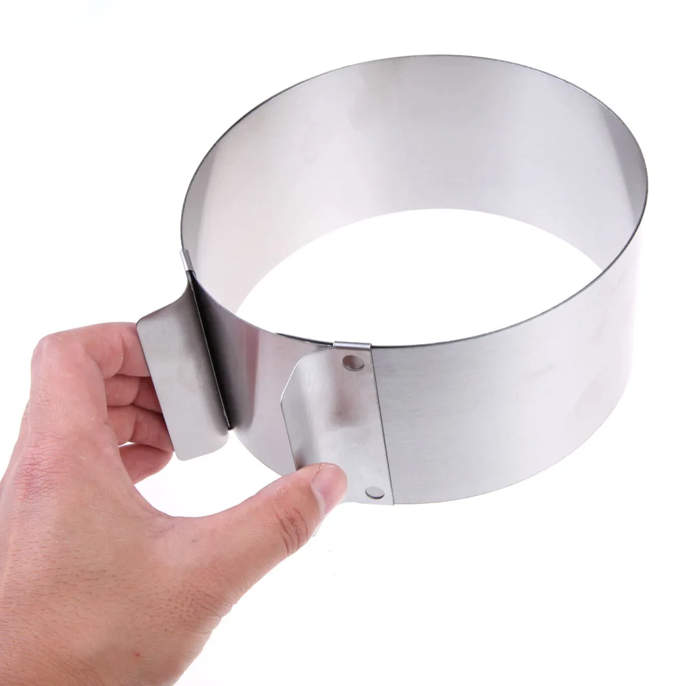 Buy Kitchen Accessories Cake Mold Cutter Pastry Tool Stainless Steel Round