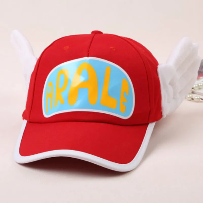 Косплей для аниме шляпа дышащая шапка с сеткой шапки Dr. Slump Arale Angel Wings летняя 13 цветов сетчатая шапка для детей и взрослых - Цвет: Розовый