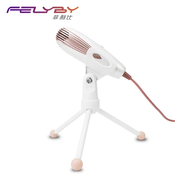 

FELYBY SF-500B High-quality condenser microphone Desktop Microphone for computer phone laptop skype Game Mic Network podcast