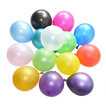10 шт. воздушные шары на день рождения 12 дюймов красочные жемчужные латексные шары для вечеринки в честь рождения Детские игрушки шарики для свадьбы