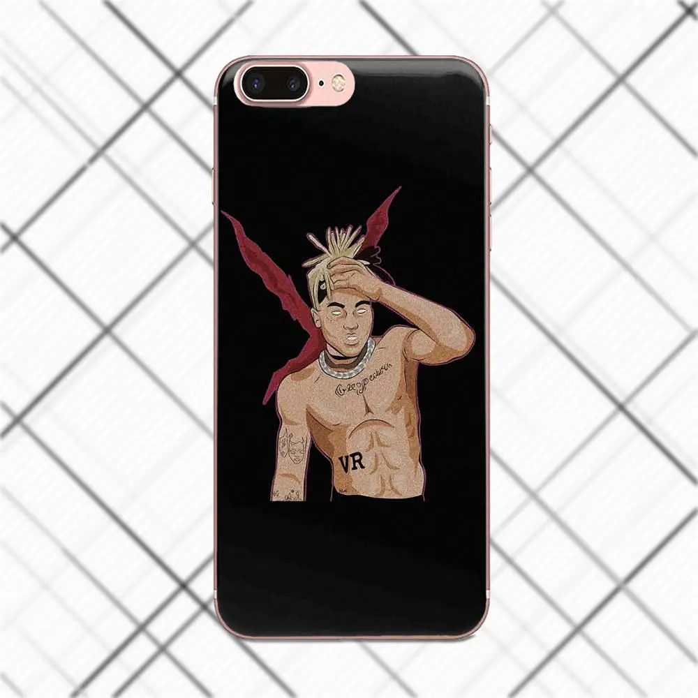 Tpwxnx Мягкие TPU Новое поступление 2017 года Xxxtentacion для Apple iPhone 4 4S 5 5C 5S SE 6 S 7 8 Plus
