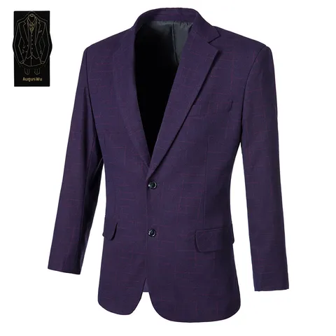 Mistura de lã Terno dos Homens Jacket + Pants Personalização de Moda a Alta-grau Requintado Two-piece Suit Suporte