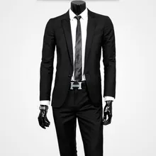 Tailored suits Men Suits Slim Fit men’s wedding suits tuxedos made groom best man fashion party prom suits tuxedos(jacket+pants)