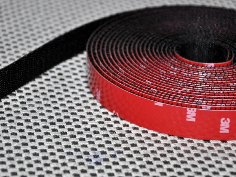 

2cm wide 1m Hook +1m Loop Fastener 3M Tape Magic Nylon Velcro pad Sticker for car
