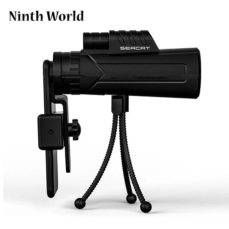 12X50 телескоп черный Монокуляр высокой четкости высокого качества телескоп водостойкий Birdwatch Охота Монокуляр для кемпинга