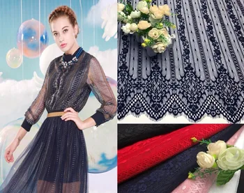 

150*91cm Sexy Flower Tassel Strip Lace Cloth Guipure Lace Fabric For Apparel Sewing Wedding Dress Diy Doll