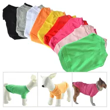 Ropa para perro mascota camiseta ropa para perro Samll a perros grandes Chaleco de algodón con capucha para perros pequeños gatos(China)