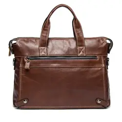 2018 Высокое качество Натуральная кожа мужской деловой портфель Мужская сумка мужская дизайнерская сумка для ноутбука Мужская сумка для