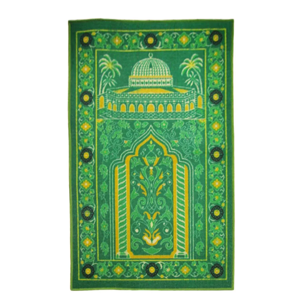 66,5*110 см полиамидное волокно молельный коврик Исламская мусульманская молитва коврик удобный ковер для спальни портативный молящийся коврик