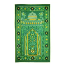 66,5*110 см полиамидное волокно молельный коврик Исламская мусульманская молитва коврик удобный ковер для спальни портативный молящийся коврик