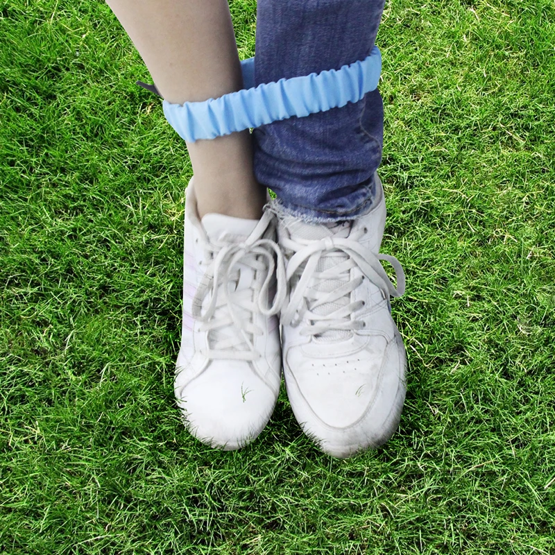 

Pack of 8 3 Legged Race Bands Elastic Tie Rope Straps Birthday Party Games for Kids Legged Race Outdoor Christmas Party Game