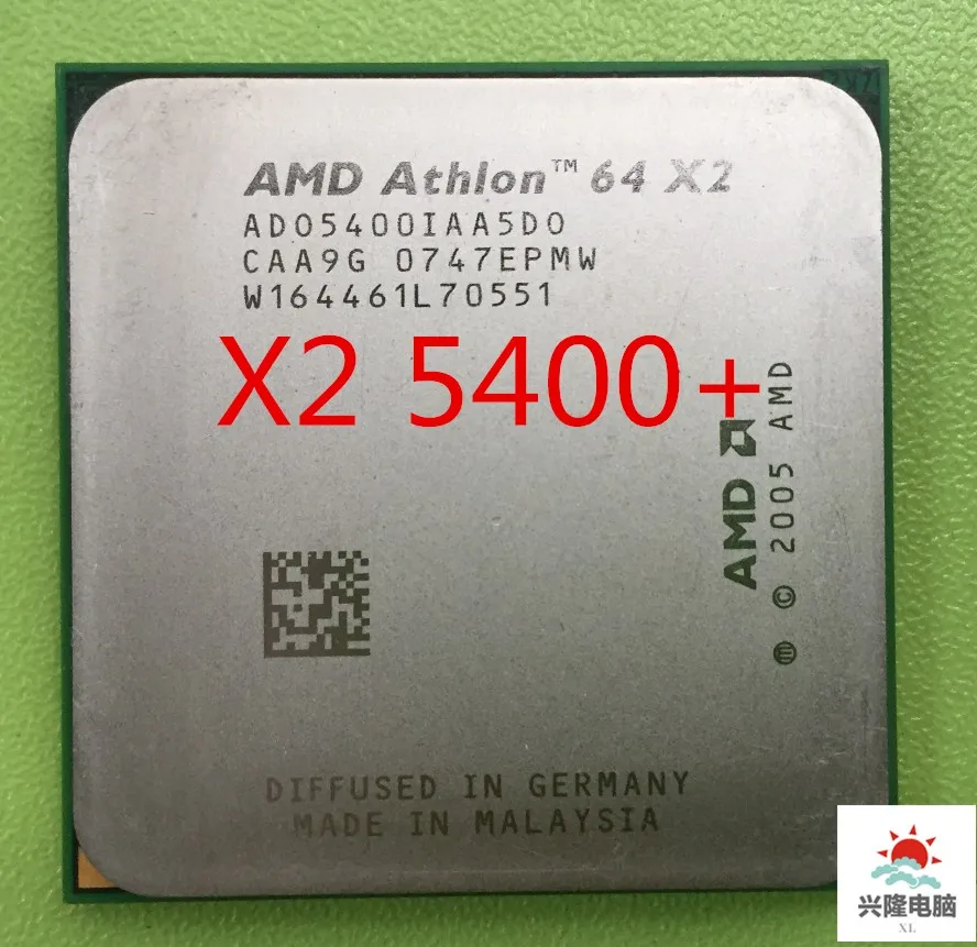 Процессор AMD Athlon 64X2 5400+ x2 5400+ cpu Processor 2,8 Ghz/1 M/1000 GHz Socket am2 940 pin