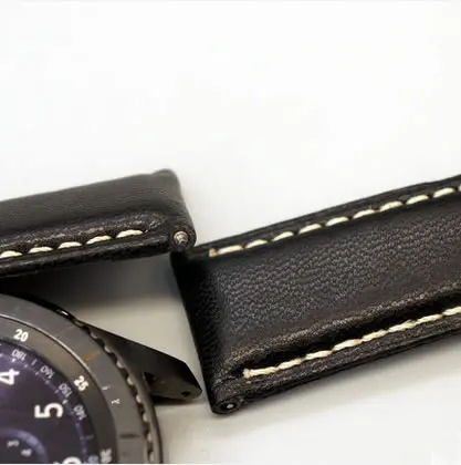 AKGLEADER ремешок для samsung Galaxy Watch 46 мм gear S3 22 мм ремешок из натуральной кожи браслет для huawei Watch GT Amazfit