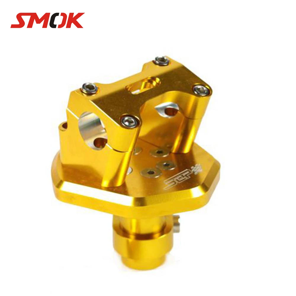 

SMOK For Yamaha BWS X 125 Motorcycle Scooter Accessories CNC Aluminum Alloy 22mm Handlebar Clamps Raised Handle Bar Risers