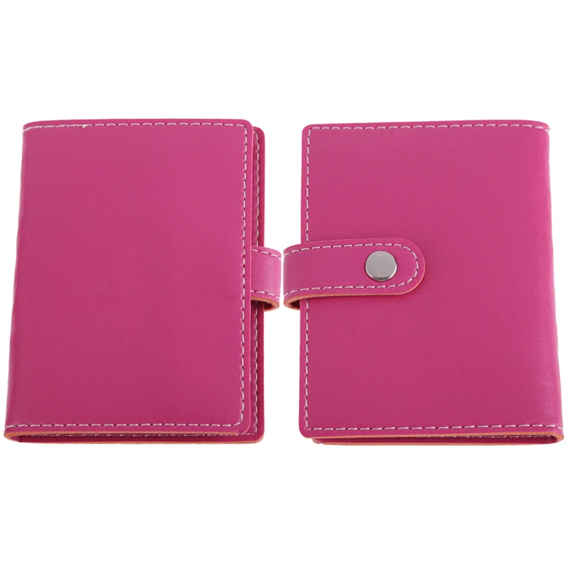 20 Bits Business ID Credit Card Holder/Case PU Leather Buckle Fold Women Cards Holders Slots Wallet Business Card Package