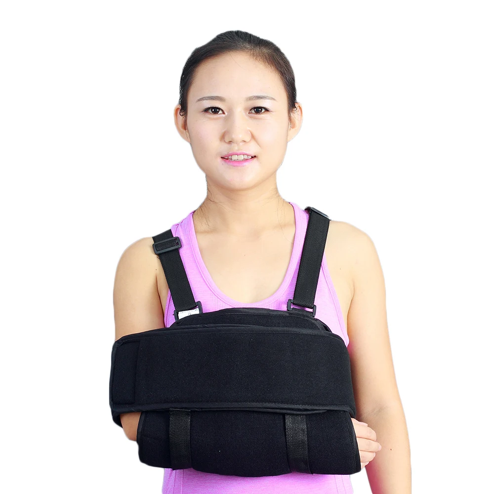 

Medical Orthopedic Arm Sling Shoulder Immobilizer Rotator Cuff Wrist Elbow Forearm Support Brace Strap Lightweight