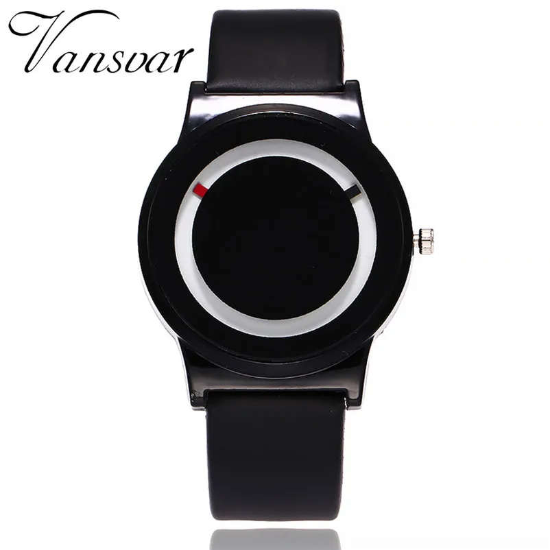 

Vansvar Women's Casual Quartz Leather Band New Strap Watch Analog Wrist Watch Newly Design Ladies Dress Watch Relogio Feminino