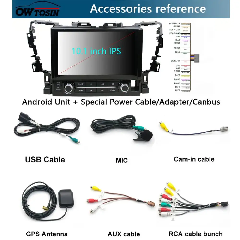 Flash Deal 10.1" IPS Octa Core 4G RAM+64G ROM Android 9.0 Car DVD Radio GPS For Toyota Alphard 2015 2016 2017 DSP CarPlay Parrot BT Stereo 4