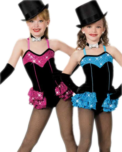 Jazz Dancing Practicing Suit Sexy Dance Costumes Jazz Costume Girl