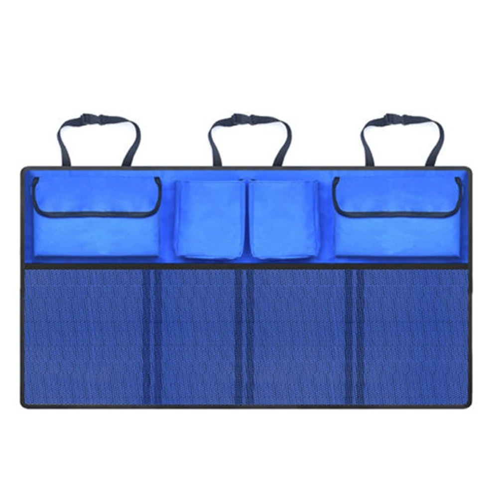  Auto Car Organizer Trunk Back Seat Universal Storage Bag Mesh Net Pocket Bag 4 Colors