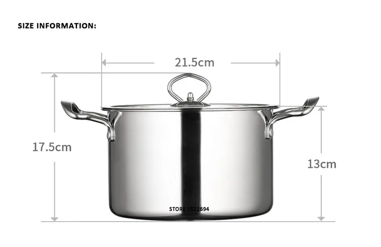 Кастрюля из нержавеющей стали, кухонная посуда со стальной крышкой, бытовая кастрюля для консервирования, духовка, безопасная качественная кастрюля, суповая кастрюля с антипригарным покрытием